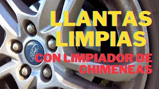 LLANTAS LIMPIAS con desincrustante para chimenas [upl. by Neumann391]