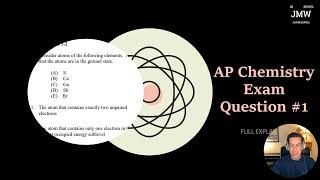 OFFICIAL Chemistry Practice AP Exam Question 12 [upl. by Moya]