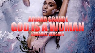 God is a woman  Ariana Grande Instrumental Karaoke KARAOKampJ [upl. by Euqinna530]