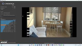 i512400f CINEBENCH R23 Test [upl. by Graner]