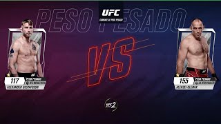 UFC Alexander Gustafsson vs Aleksei Oleinik mobile [upl. by Neelrahc]