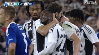 Timothy Weah Amazing Goal Juventus vs Como 20 All Goals and Extended Highlights [upl. by Lozar]