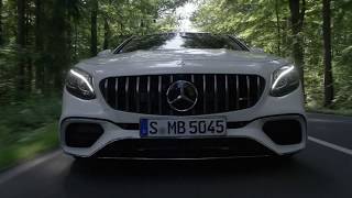 2018 MercedesAMG S63 Coupe  driving scenes [upl. by Aikimat483]