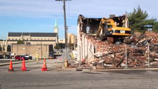 Conrath Building demolished in Belleville [upl. by Geoffrey]