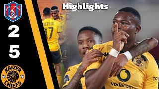 Kaizer Chiefs 52 Al Shahaniya  Chivaviro hattrick [upl. by Notsgnik]