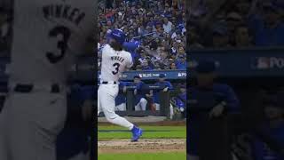 Mets Jesse Winker  DESTROYED  the baseball [upl. by Marcelo]