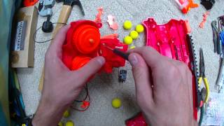 The Nerf Rival Zeus Mod Guide Electronic Overhaul  Full Auto Conversion [upl. by Allekim]