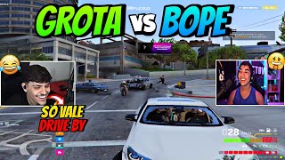 GROTA x BOPE🔥 GROTA CONTRA A BOPE EM UM EVENTO DE DRIVE BY😱  COMPLEXO CLIPES [upl. by Arob]