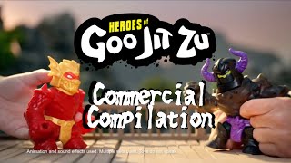 Heroes Of Goo Jit Zu Commercial Compilation Series 1 11 [upl. by Limay853]