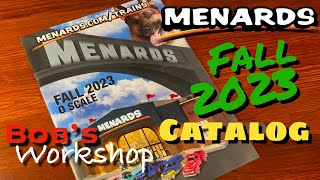 Menards O Scale Catalog Fall 2023 Trains Buildings DIECAST Lionel Williams MTH Gauge Paper Online [upl. by Dranyam]