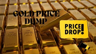 🔻 Gold Price Dump Whats Happening in the Market 🚨 [upl. by Aloke]