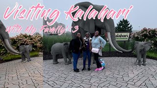 Visiting Kalahari Resort w My Family  Waterpark Vacation  Laneige Moniquee [upl. by Trixi198]