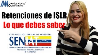 Retenciones de ISLR  Todo lo que debes saber antes de elaborar el archivo XML para declarar [upl. by Latoye976]