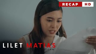 Lilet Matias AttorneyAtLaw Aera can’t accept Lilet as her sister Weekly Recap HD [upl. by Hcaz712]