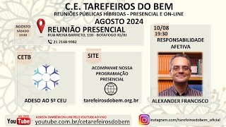 Responsabilidade afetiva  Palestrante Alexander Francisco [upl. by Llerrat675]