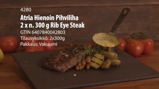 Atria Foodservice Rib Eye Steak [upl. by Bunow]