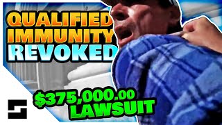 375K ID Refusal  No Qualified Immunity After Deputy Attacks [upl. by Ahsircal]