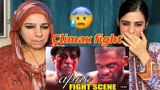 Apne Movie Climax Fight Scene Reaction  Pakistani Reaction bollywood [upl. by Weinert]