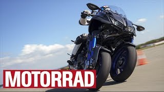 Yamaha Niken 3 Räder und 45 Grad Schräglage im TopTest [upl. by Llenol]