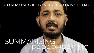 Communication Skills of Counsellors in Counselling Sessions [upl. by Eiramanin]