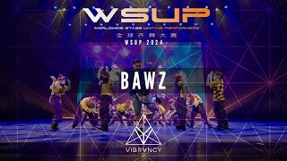 BAWZ  WSUP Dance Comp 2024 VIBRVNCY Front Row 4K [upl. by Nomma209]