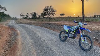 Sherco 300 SEF 2022 first ride [upl. by Ahsoyek231]