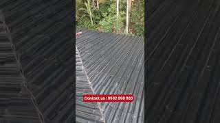 Roof Tile Work Kerala  Ceramic roofing tiles malayalam home [upl. by Murray]