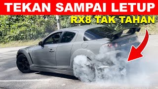 MAZDA RX8 BUKAN MAINMAIN  GEAR 4 DAH 200KMH [upl. by Enetsirk]