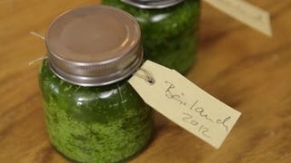 Rezeptidee  Bärlauchpesto amp Bärlauchrisotto [upl. by Kcirdahc]