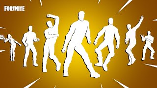 These Legendary Fortnite Dances Have The Best Music Shimmy Wiggle Mine Looking Good [upl. by Lanti921]