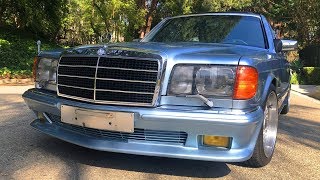 1985 MercedesBenz 280SE Carat Duchatelet Cullinan w126 [upl. by Aiotal]