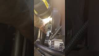 How tight should a alternator belt be automobile mechanic diy beginners tips hack mechanic [upl. by Bello210]