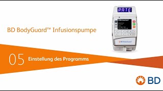 BD BodyGuard™  Einstellung des Programms [upl. by Judith]