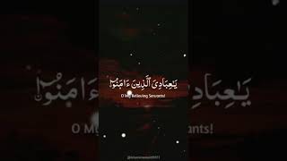 Ya ibadi allazina amanu islamicstatus islamicvideo trending dua [upl. by Melodie]