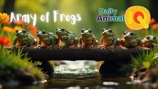 Did You Know A Group of Frogs is Called an Army [upl. by Namyac]