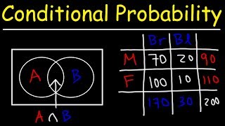 Conditional Probability With Venn Diagrams amp Contingency Tables [upl. by Aneleairam]