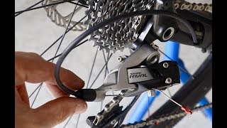 How to Adjust a Rear Derailleur [upl. by Kulseth]