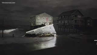 Eighth home to collapse in Rodanthe [upl. by Hgielrac]