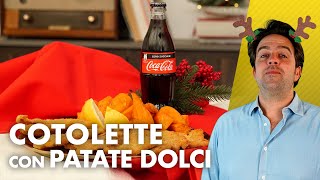 Cotolettine di vitello con patate dolci LA FAME CHIAMA [upl. by Hasile]