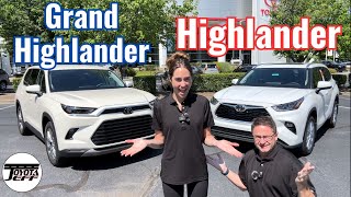 2024 Grand Highlander vs Highlander Cargo amp Passenger Space Demo [upl. by Ittak494]