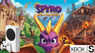 SPYRO REIGNITED TRILOGY  Teste no Xbox Series S [upl. by Ronoh]