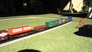 The Solar Express v20  Solar Powered Model Train [upl. by Michale]