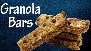 Healthy Granola Bar recipe  Coconutchoco chip granola bar [upl. by Anavas]