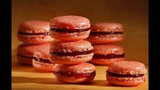 A Foolproof Recipe to Perfecting Strawberry Macarons  Food Lovers [upl. by Riella]