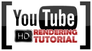 Best HD render settings for YouTube 2012 720p1080p [upl. by Sadnac]