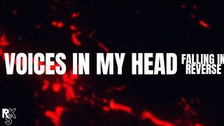 Falling In Reverse  Voices In My Head Lyrics Video [upl. by Anos]