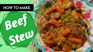 Beef Stew Instant Pot Recipe Rebeccas Kitchen [upl. by Onairam594]