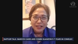 Guanzon on Marcos Jr ‘Convict siya eh convict’ [upl. by Meagan319]