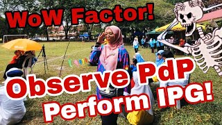 WoW Factor Observe PdP Perform IPG [upl. by Aile385]