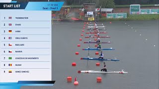 C1 Womens 200m SemiFinal 3  2023 ICF CanoeKayak Sprint World Championships amp Olympic Qualifier [upl. by Yawnoc]